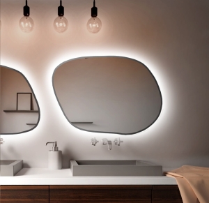 Lustro ścienne Baltica Design Tiny Border LED Bright Stain IV