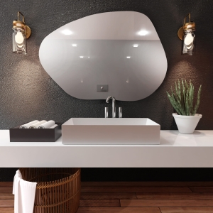 Lustro ścienne Baltica Design Stain I 