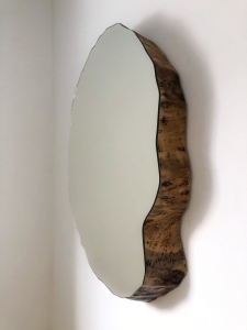 Lustro ścienne Baltica Design Slice 80x60 cm