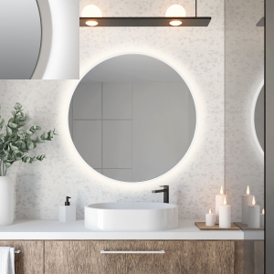 Lustro ścienne Baltica Design Top Frame Cadre Standard LED
