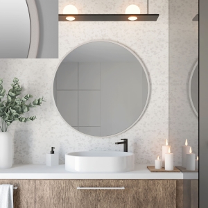 Lustro ścienne Baltica Design Top Frame Cadre Concrete 