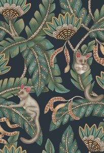 Tapeta dekoracyjna Cole&Son Ardmore Jabula Bush Baby 119/7034