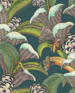 Tapeta dekoracyjna Cole&Son Ardmore Jabula Hoopoe Leaves 119/1007
