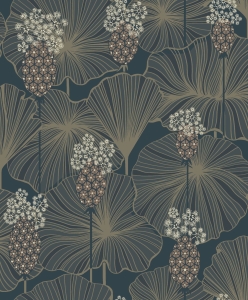 Tapeta dekoracyjna Boras Tapeter Eastern Simplicity Umbrella Leaves 3118