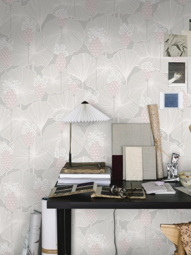 Boras Tapeter Eastern Simplicity Umbrella Leaves 3120