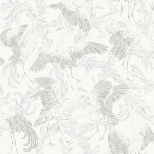 Tapeta dekoracyjna Boras Tapeter Eastern Simplicity Dancing Crane 3130
