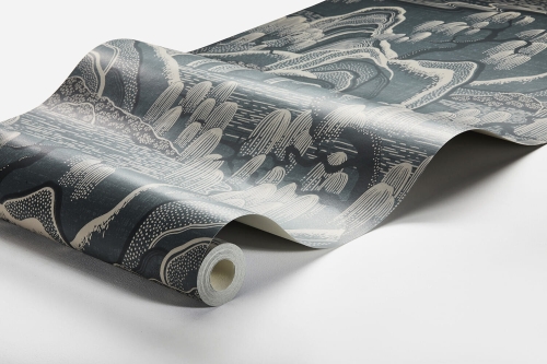 Boras Tapeter Eastern Simplicity Indigo Garden 3133