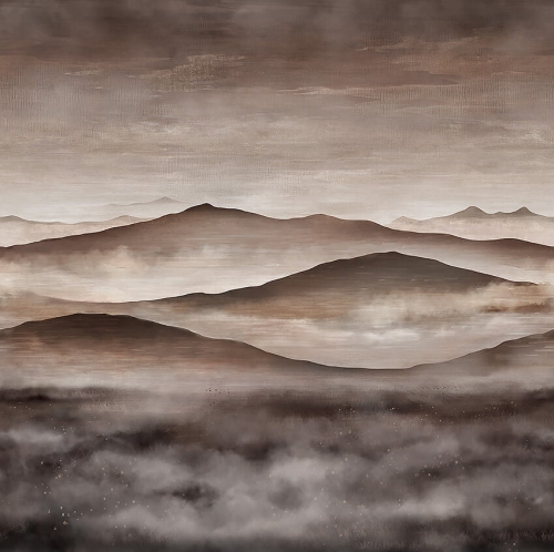 Boras Tapeter Eastern Simplicity Twilight Landscape 3140