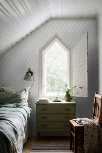 Boras Tapeter Falsterbo III Trellis Leaves 7670