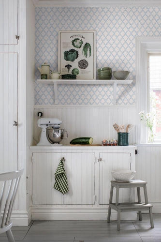 Boras Tapeter Falsterbo III Trellis Leaves 7672