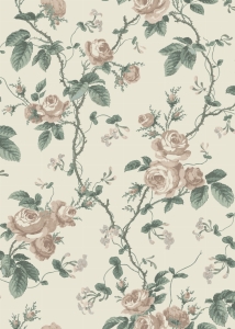 Tapeta dekoracyjna Boras Tapeter In Bloom French Roses 7211