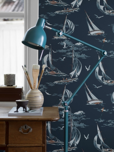 Boras Tapeter Marstrand II Sailboats 8853