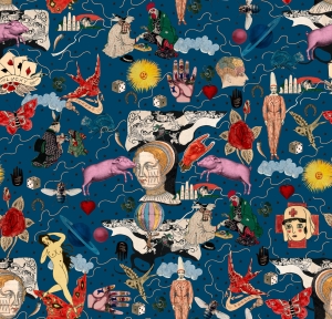 Tapeta MINDTHEGAP Woodstock Illusionary Daytime Blue WP20617