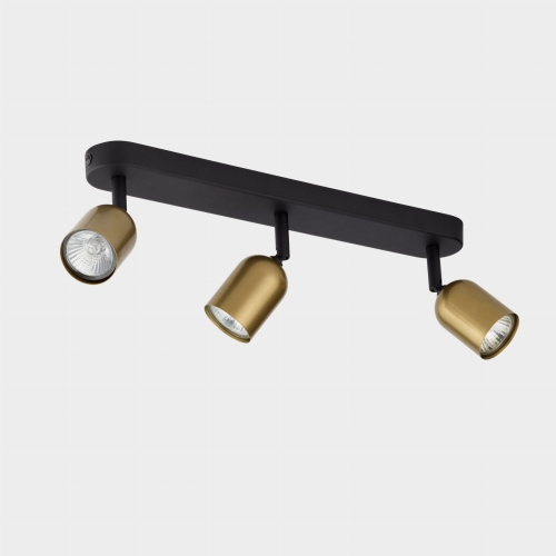 Lampa sufitowa Top black/gold 3305