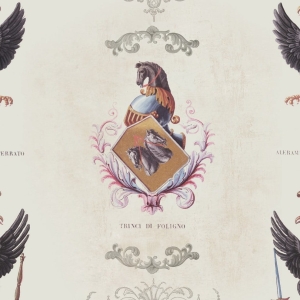 Tapeta MINDTHEGAP Eclectic Coat of Arms WP20077