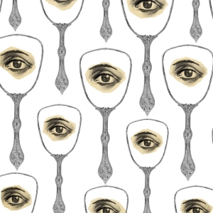 Tapeta MINDTHEGAP Illusion Mirror’s Eye Neutral WP20082