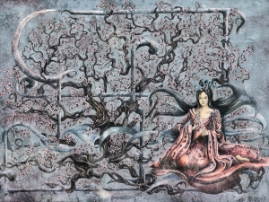Grafika WallCraft Sakura 490 32 2102