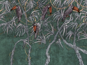 Grafika WallCraft Tropical 460 33 2102