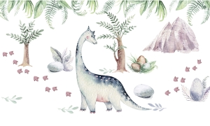Grafika Metalic Art Dino MR