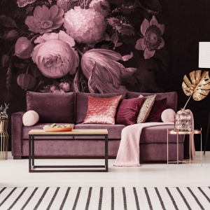Grafika Wall Art Boud Pink