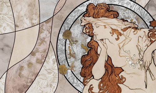 Grafika Wall Art Golden age
