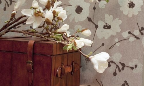 Arte Metal Velvet Flower and Lin