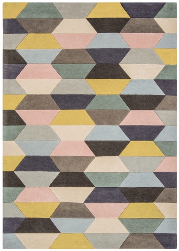 Asiatic Funk Honeycomb Pastel