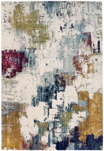 Asiatic Nova NV22 Abstract Mustard Multi