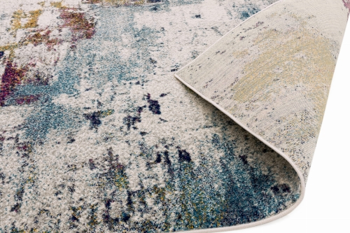 Asiatic Nova NV22 Abstract Mustard Multi