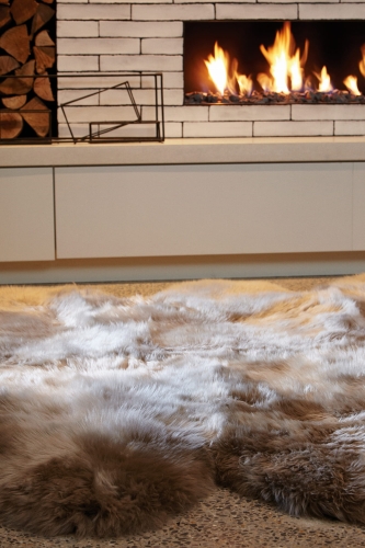 Asiatic Sheepskin Taupe