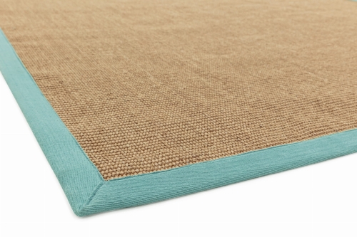 Asiatic Sisal Linen/Aqua