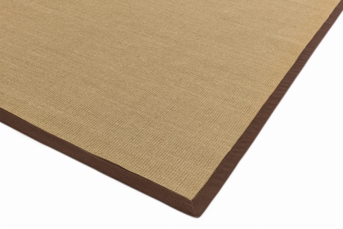 Asiatic Sisal Linen/Chocolate