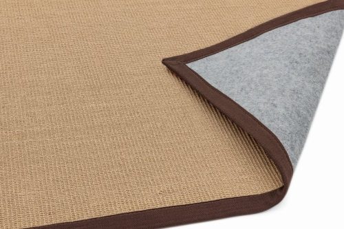 Asiatic Sisal Linen/Chocolate
