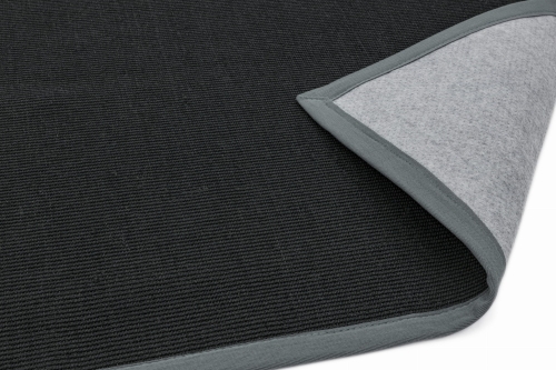 Asiatic Sisal Black/Grey