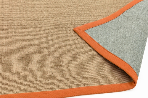 Asiatic Sisal Linen/Orange