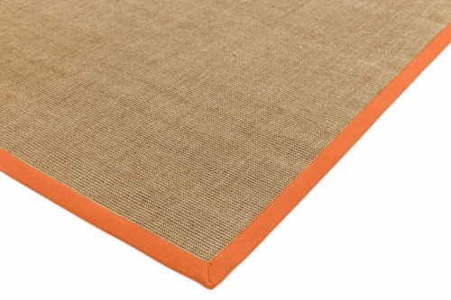 Asiatic Sisal Linen/Orange