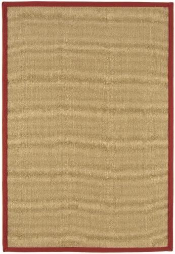 Asiatic Sisal Linen/Red