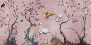 Mural Inkiostro Bianco Ibis Sang INKUAHB1903A