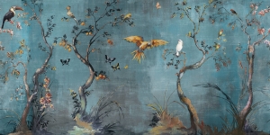 Mural Inkiostro Bianco Ibis Sang INKUAHB1902B
