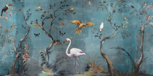 Mural Inkiostro Bianco Ibis Sang INKUAHB1902A