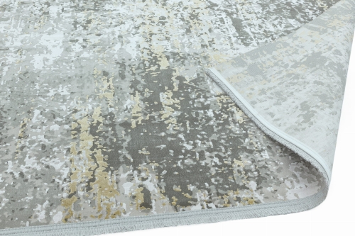 Asiatic Olympia OL06 Grey Gold Abstract