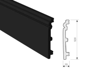Listwa przypodłogowa Krome P12019B