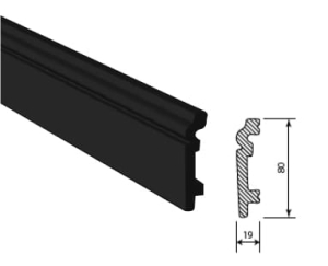 Listwa przypodłogowa Krome P8019B