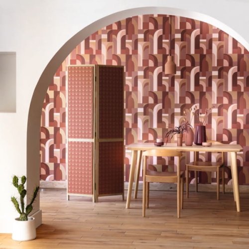Caselio Labyrinth Doors Terracotta Dore