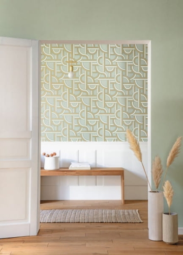 Caselio Labyrinth Impass Beige Dore