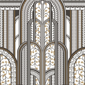 Tapeta dekoracyjna Casadeco 1930 Panoramique Paravent 85879242