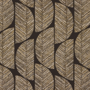 Tapeta dekoracyjna Casamance Orphee Abelia Noir/Dore 74721326