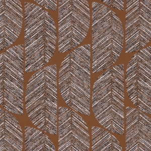 Tapeta dekoracyjna Casamance Orphee Abelia Terracotta 74721224