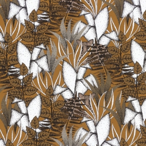 Tapeta dekoracyjna Casamance Orphee Tigris Savane 74731632