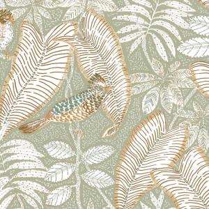Tapeta dekoracyjna Casamance Orphee Sibia Amande 74752556